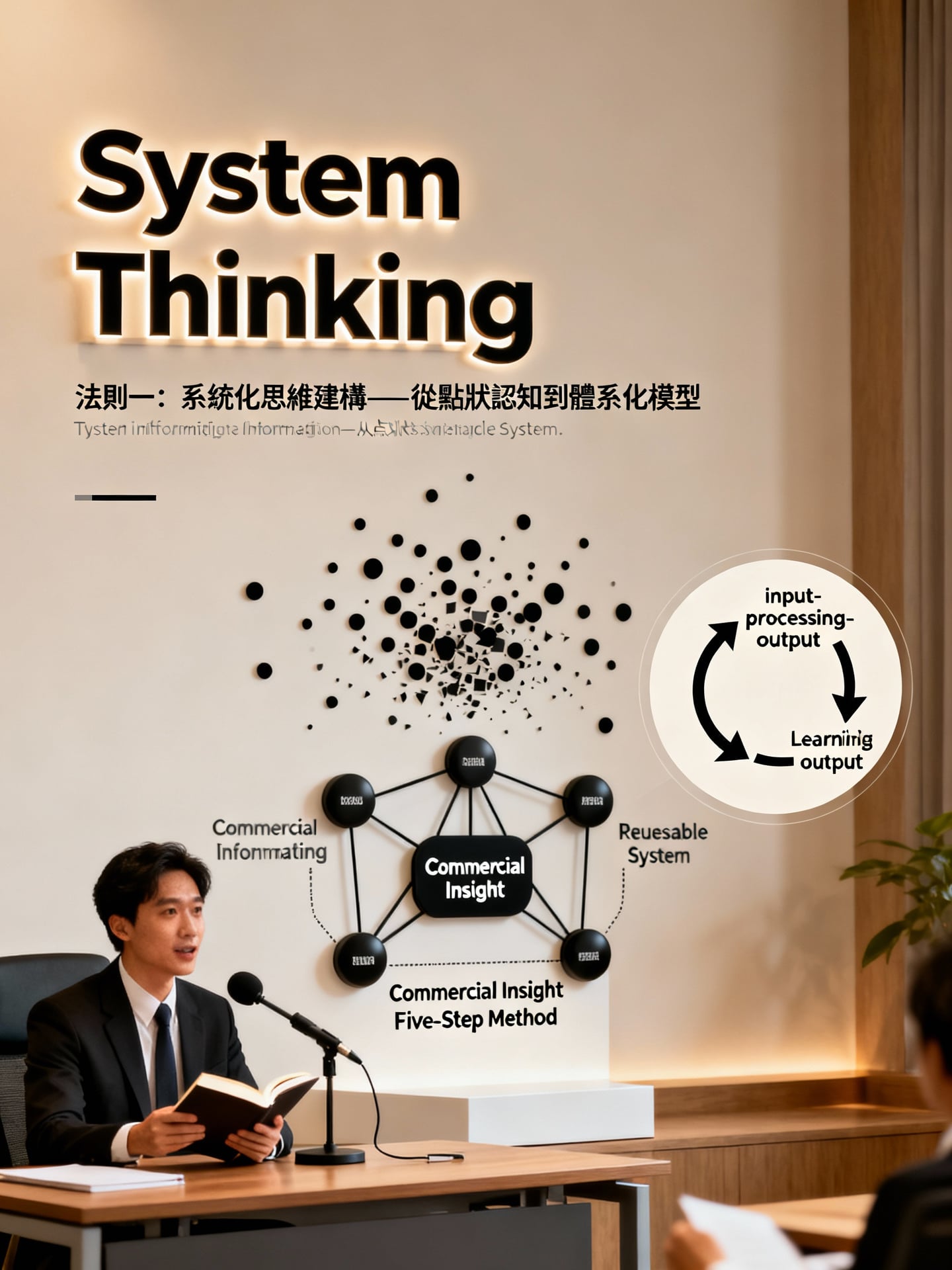 法則一：系統化思維建構——從點狀認知到體系化模型 - 說明圖片