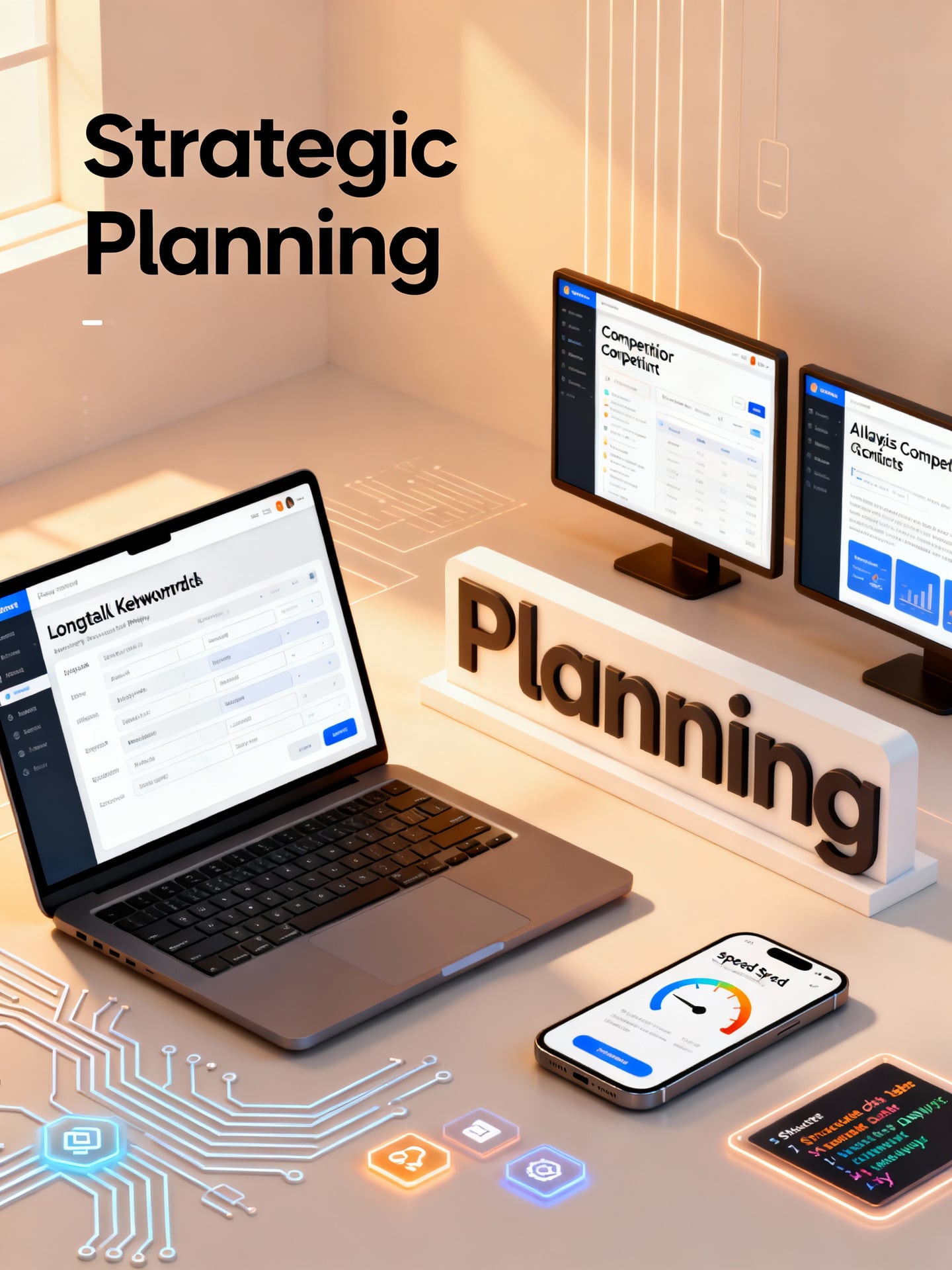 SEO策略規劃與目標設定 - 說明圖片