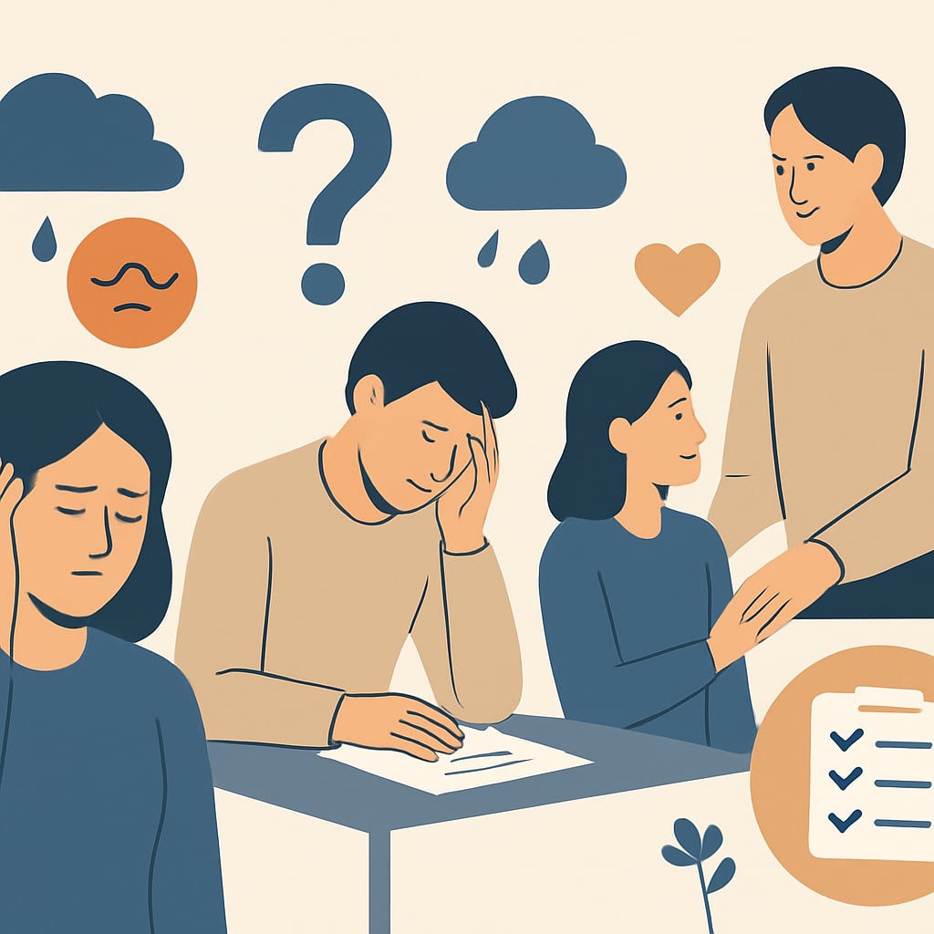 第二部分：辦理過程的心理調適與情緒準備 - 說明圖片