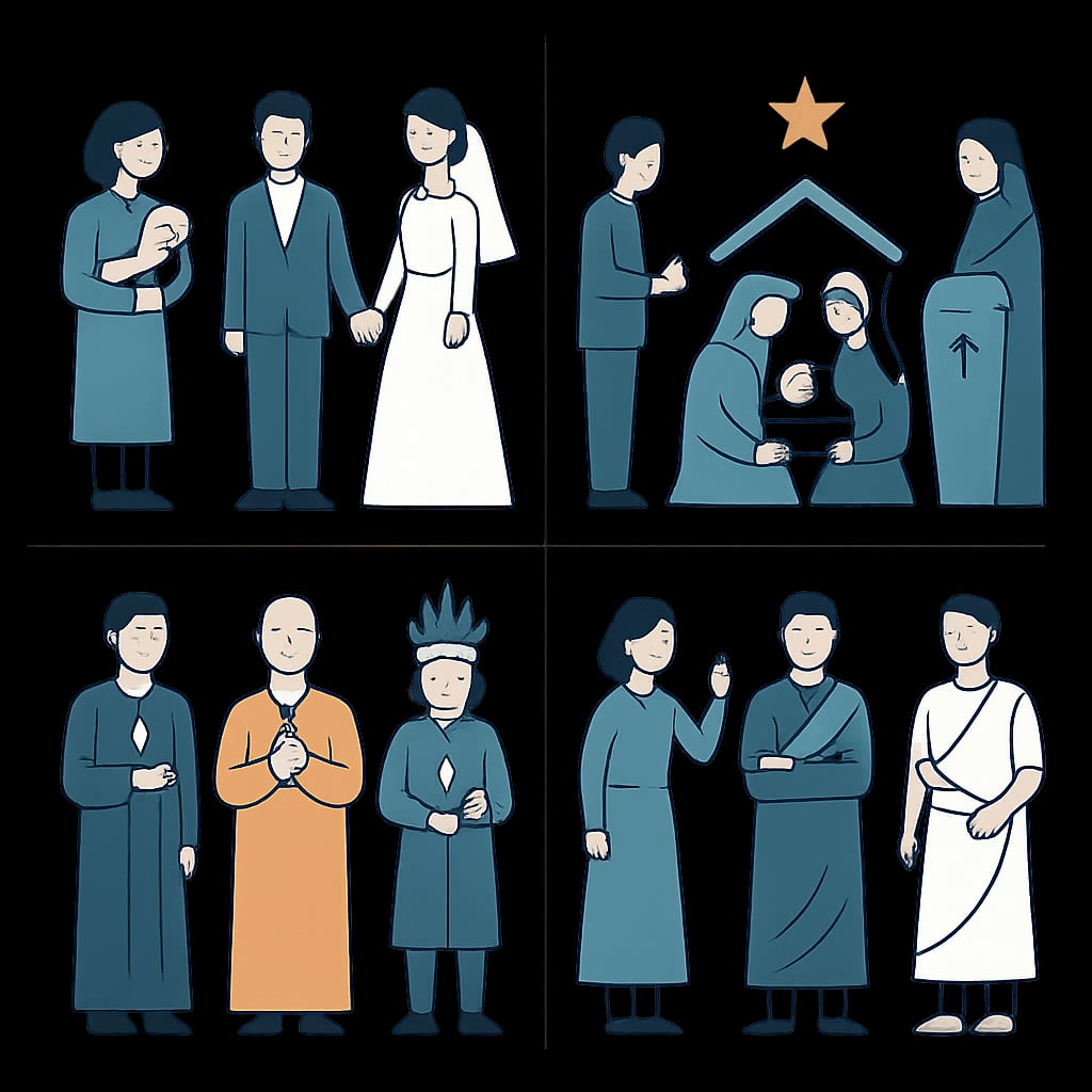 儀式的社會功能:凝聚、過渡與權力展現 - 說明圖片