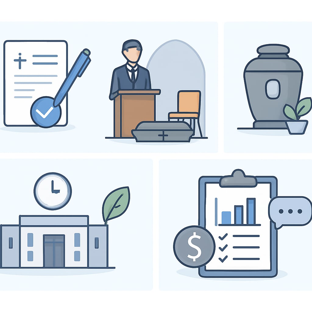 喪禮流程規劃實務步驟：從接體到安葬的完整指南 - 說明圖片