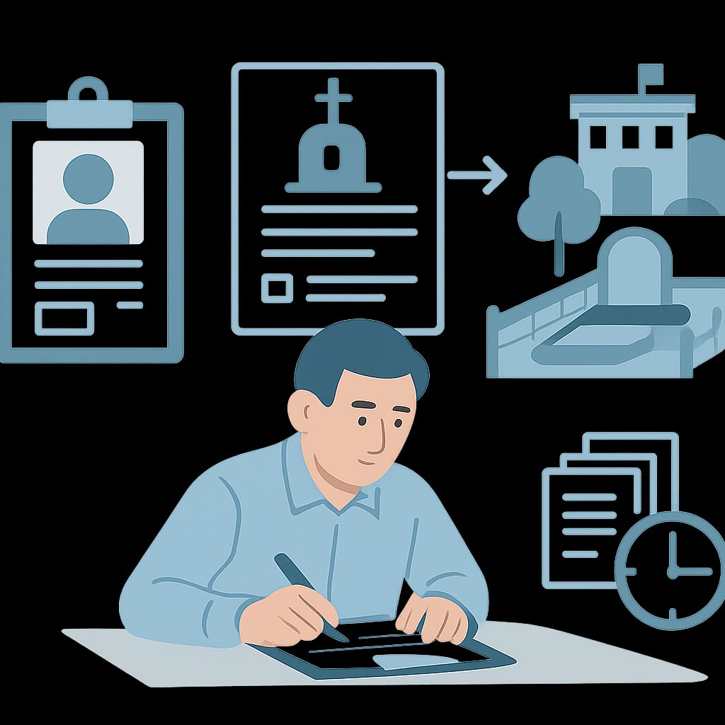 第二步：向墓地主管機關提出申請（核心流程解析） - 說明圖片