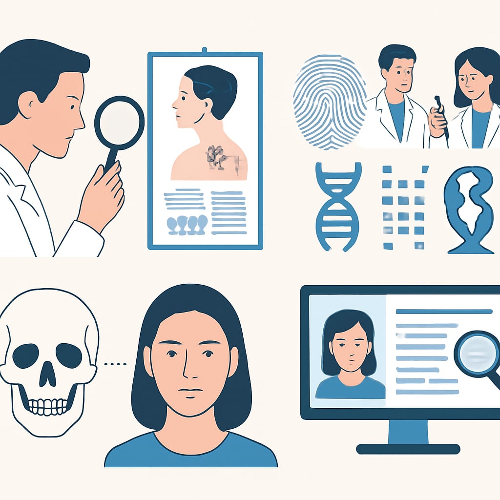 第二階段:科學鑑識與身份辨識方法 - 說明圖片