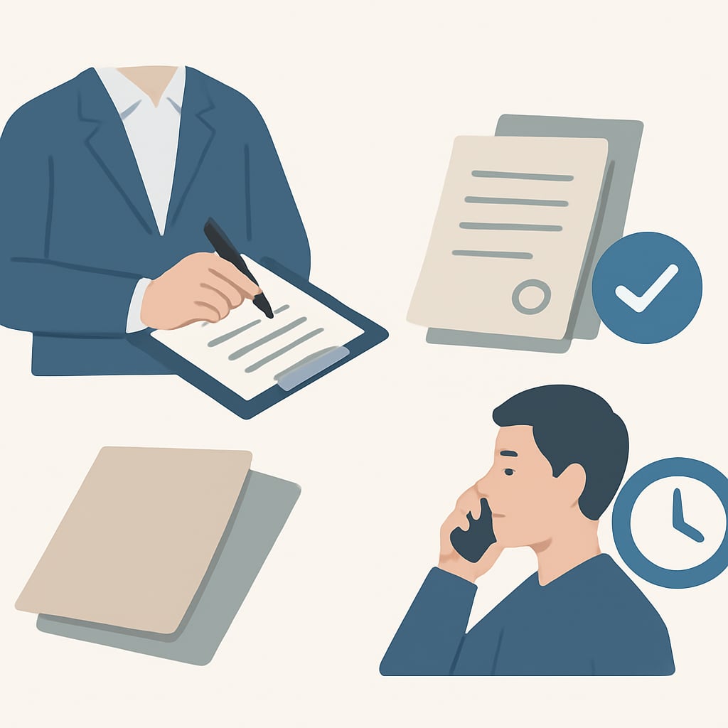 實際申請步驟:從送件到審核 - 說明圖片