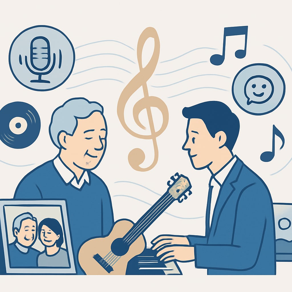 跨世代音樂融合：連結父親的時代與家庭的情感記憶 - 說明圖片