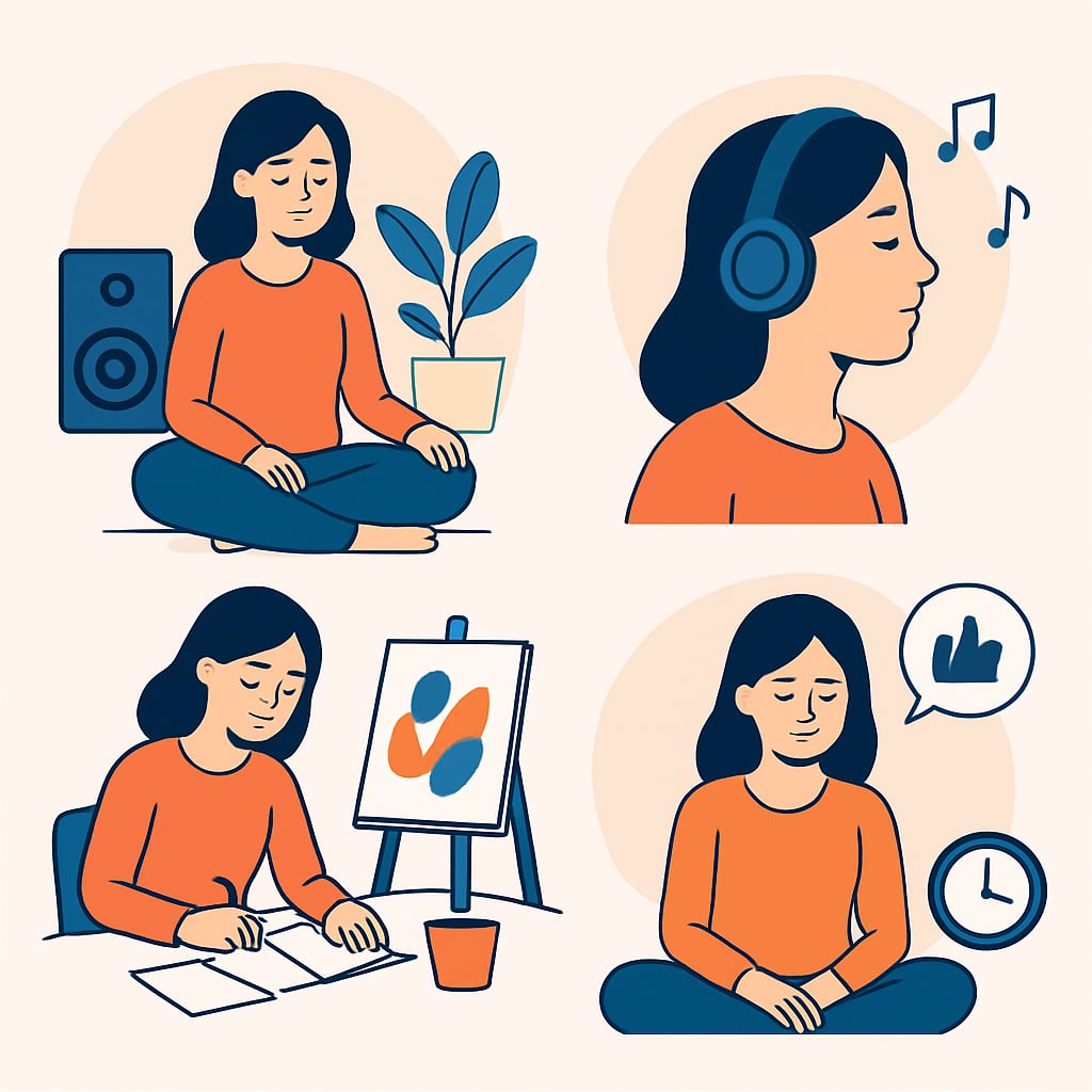 第二步：四階段引導式聆聽實踐法 - 說明圖片