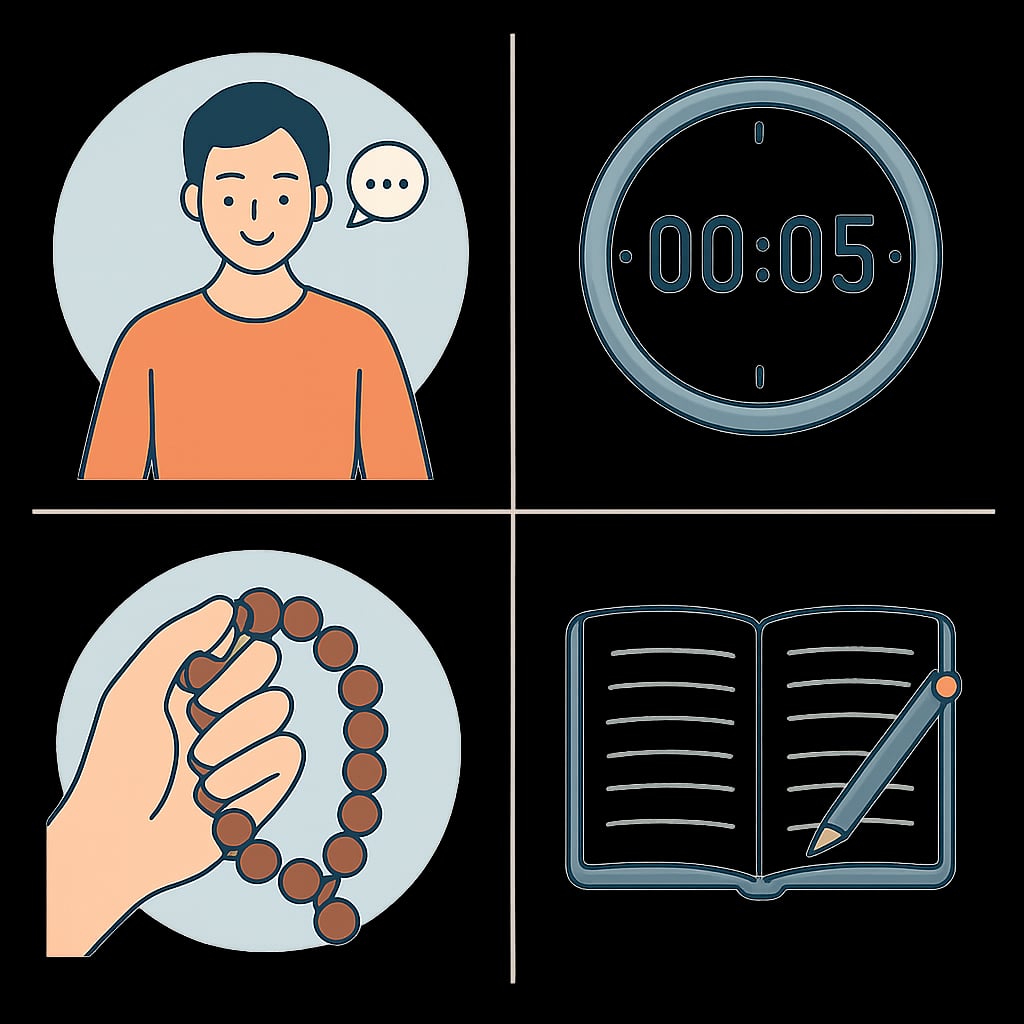 核心步驟:每日誦念的具體操作方法 - 說明圖片