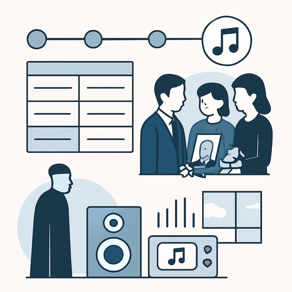 實際案例:不同情境的音樂選擇示範 - 說明圖片