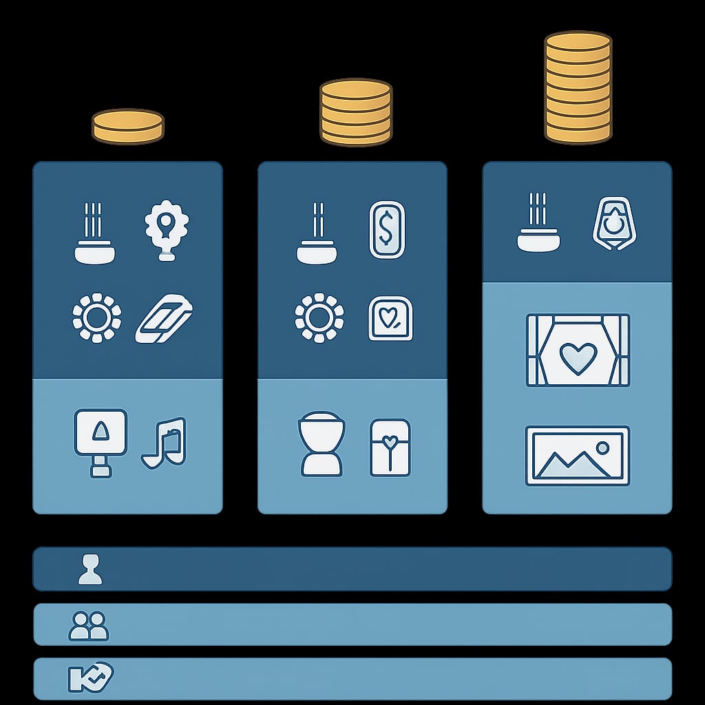 實際預算規劃對照表與分配建議 - 說明圖片