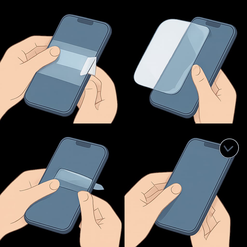 核心貼膜步驟拆解：從對齊到貼合的完整流程 - 說明圖片