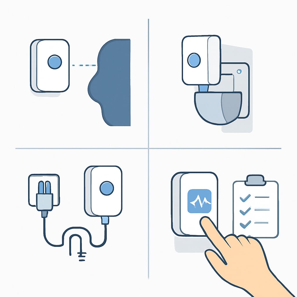 步驟二：正確安裝與初始設定 - 說明圖片