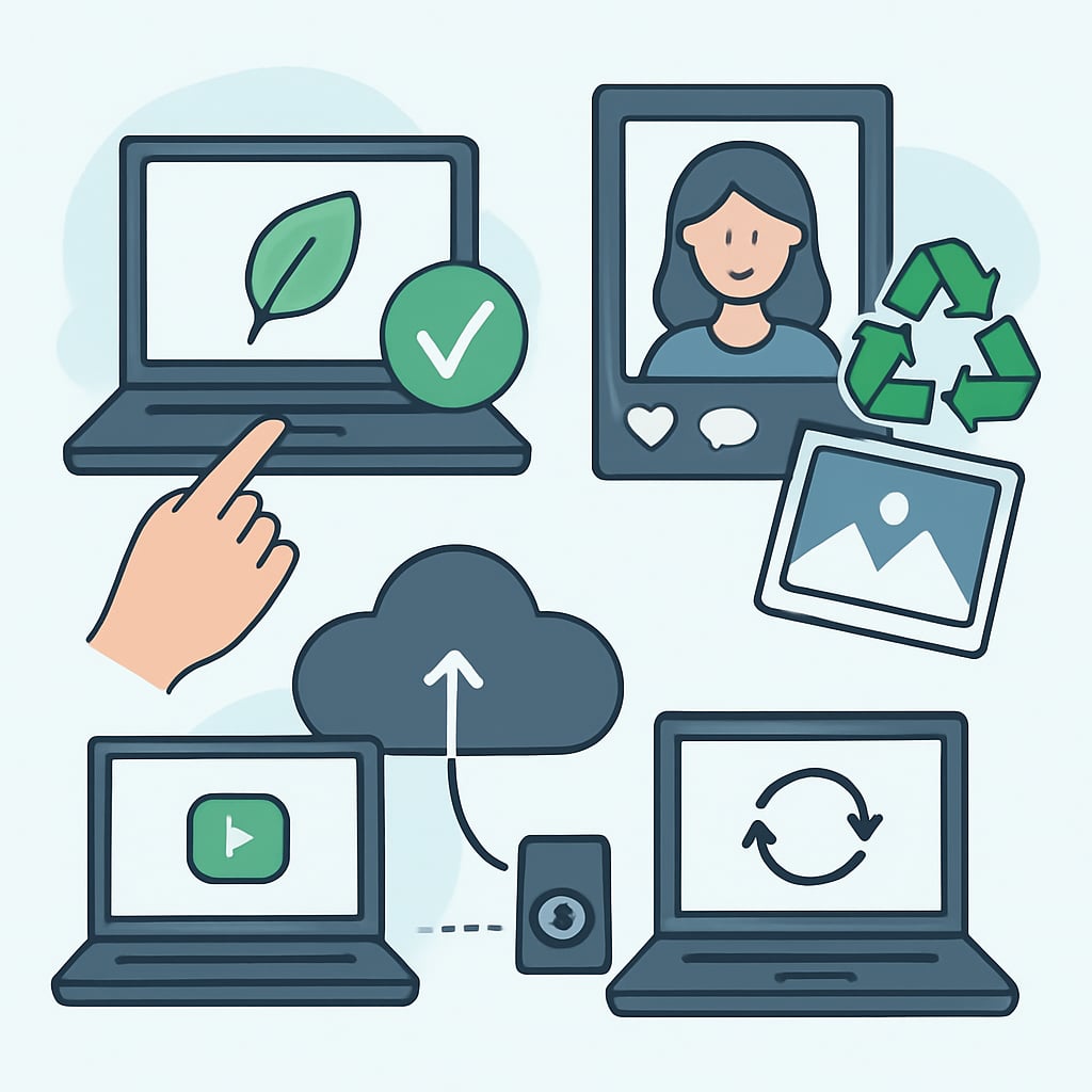 永續追思:數位追思空間的深度環保實踐指南 - 說明圖片