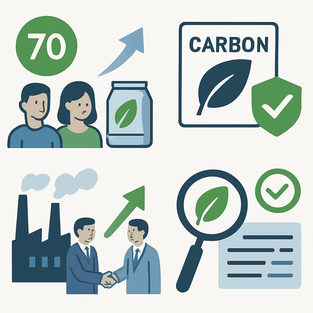 消費者端影響：碳標籤如何創造市場價值 - 說明圖片