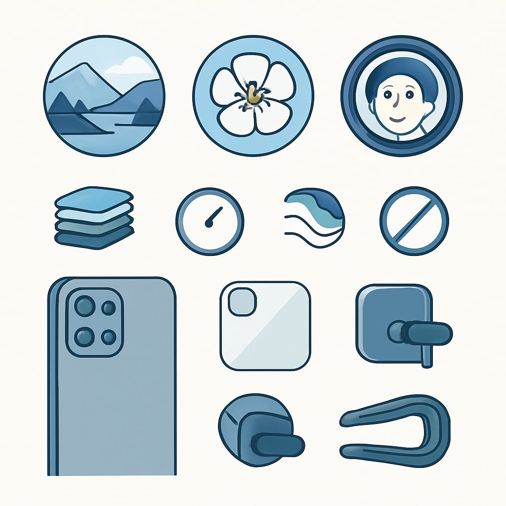 第二步：深入了解鏡頭貼類型與功能特性 - 說明圖片