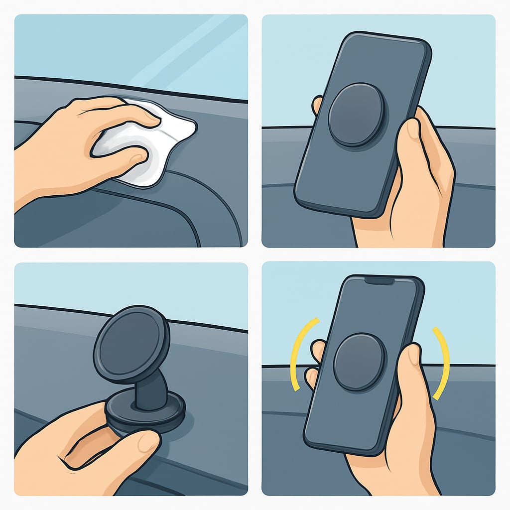 安裝與配置：確保穩固吸附的詳細步驟 - 說明圖片