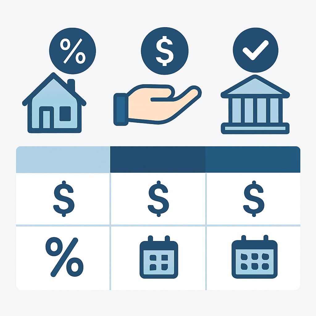 三種350萬貸款產品全方位比較 - 說明圖片