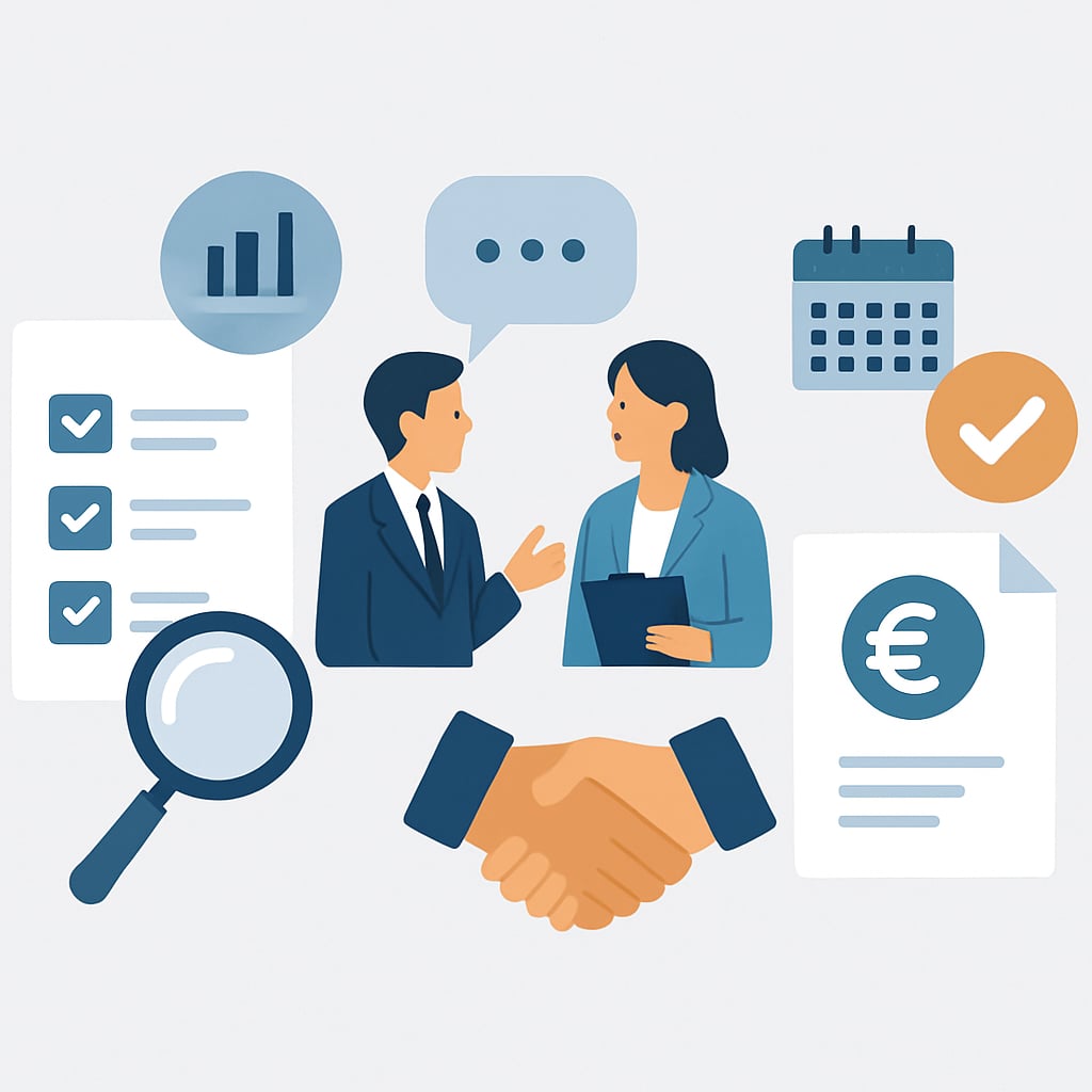 媒合流程執行步驟 - 說明圖片