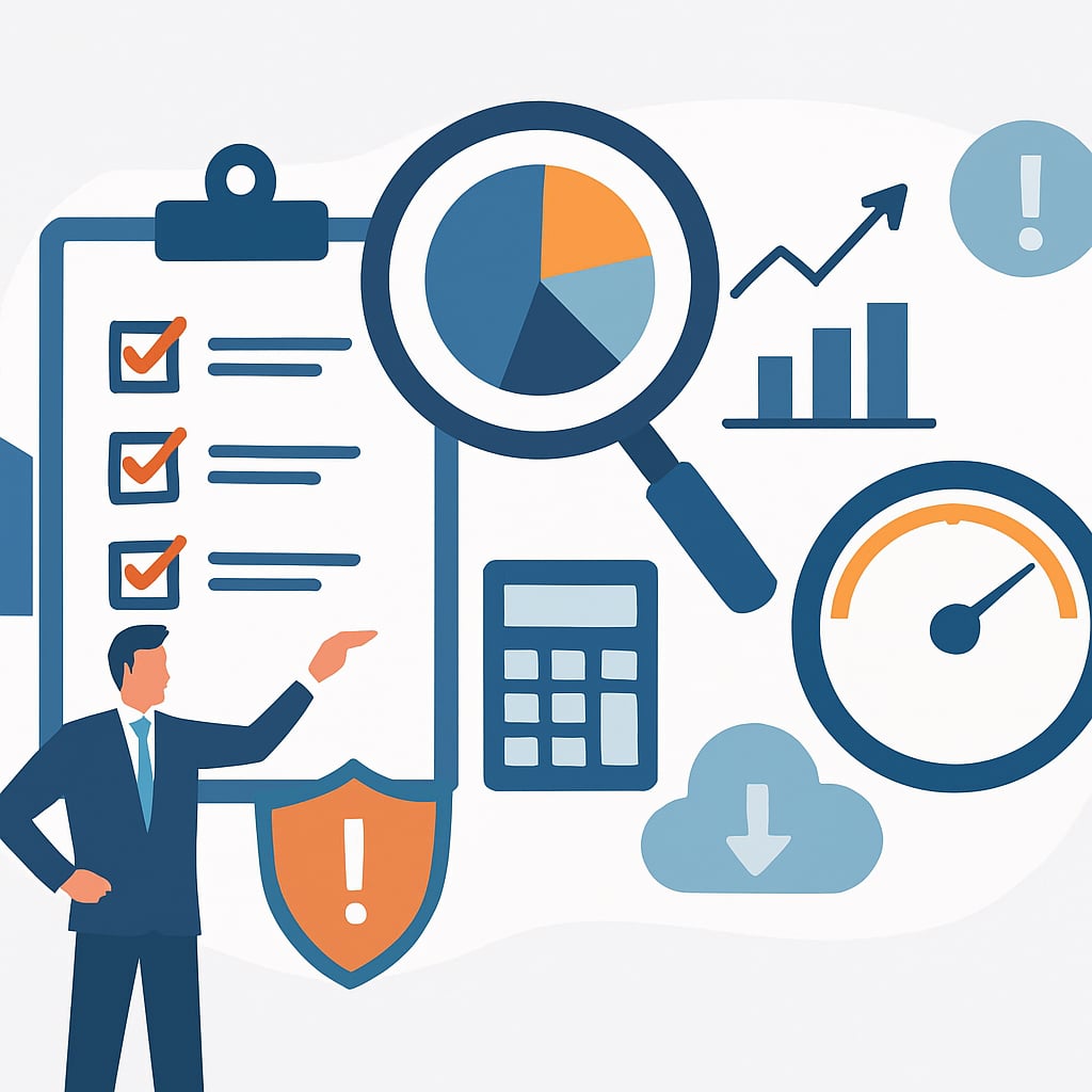 財務風險評估的詳細步驟與工具 - 說明圖片