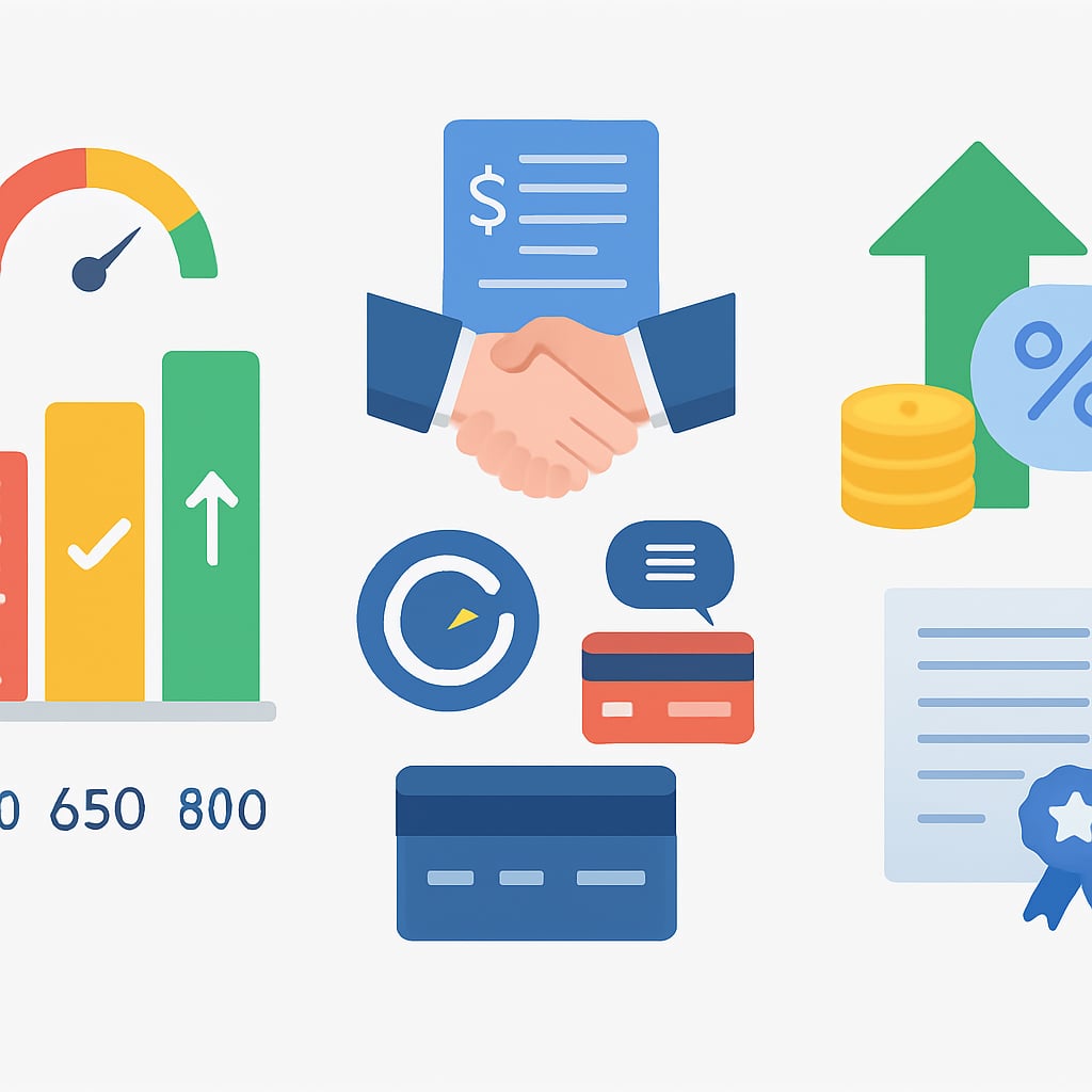 信用評分「修復」與「優化」對貸款方案的具體影響 - 說明圖片