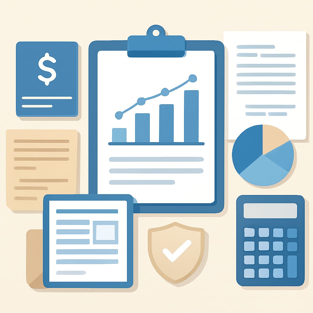 關鍵二：準備完整且有力的財務證明文件 - 說明圖片