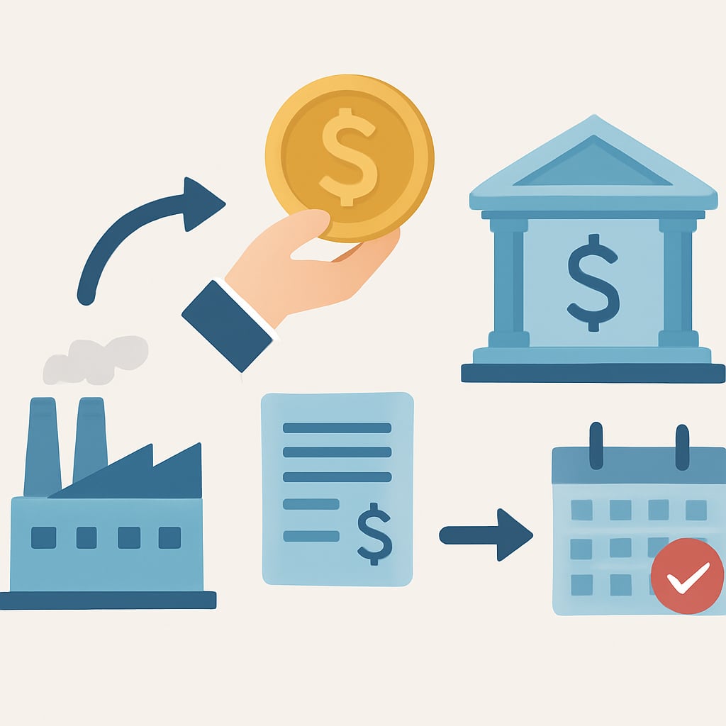 供應鏈金融與應收帳款融資 - 說明圖片