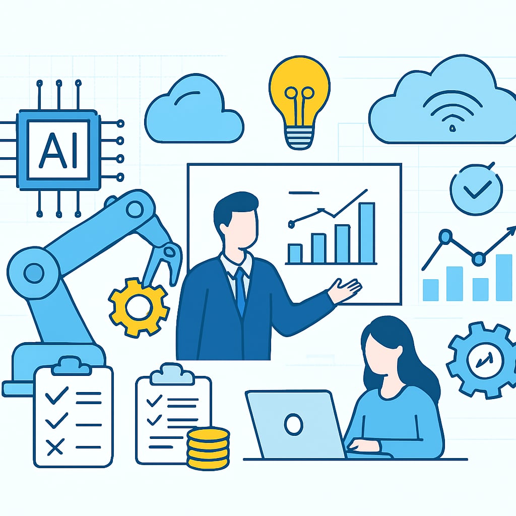 與AI/智慧製造轉型的深度結合策略 - 說明圖片