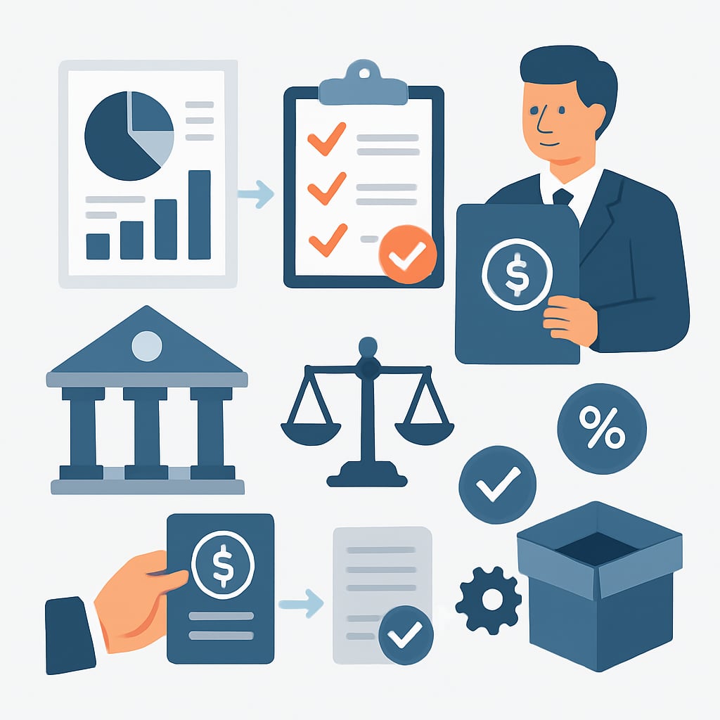 第二步:規劃與執行融資申請 - 說明圖片