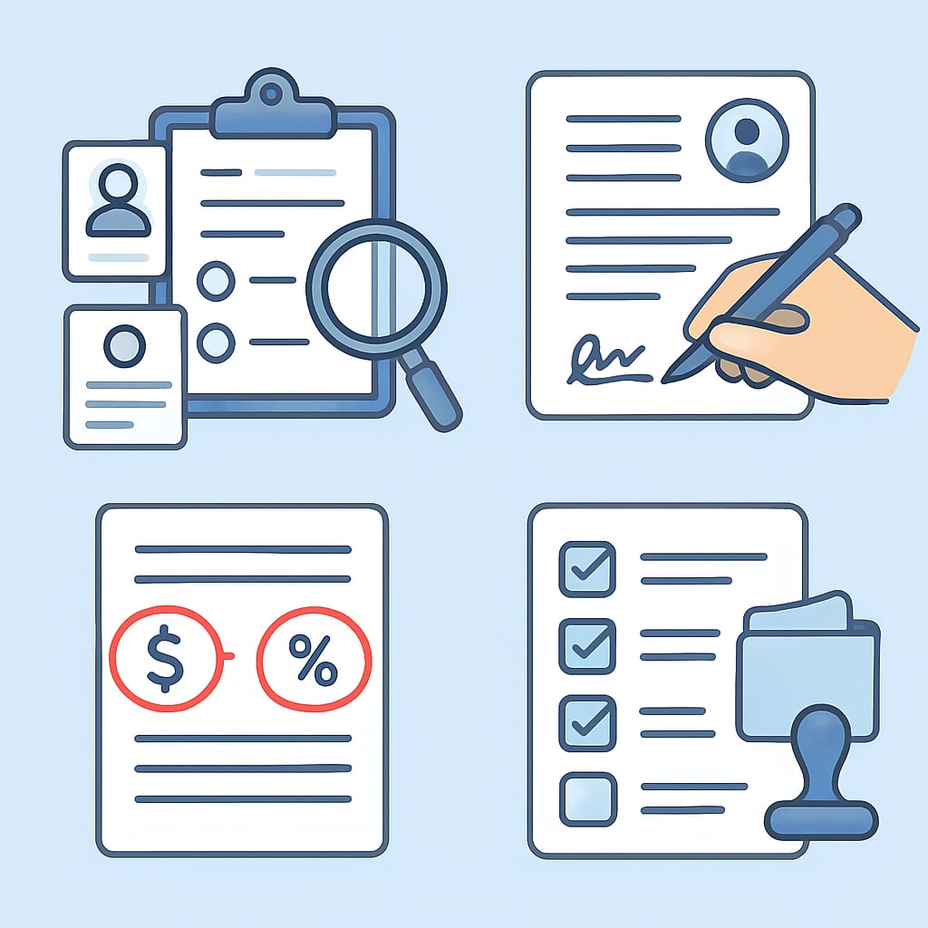 從範本到實戰：詳細填寫步驟指南 - 說明圖片