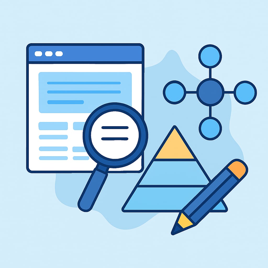 Step 2: Content Creation and Page Optimization - Illustration