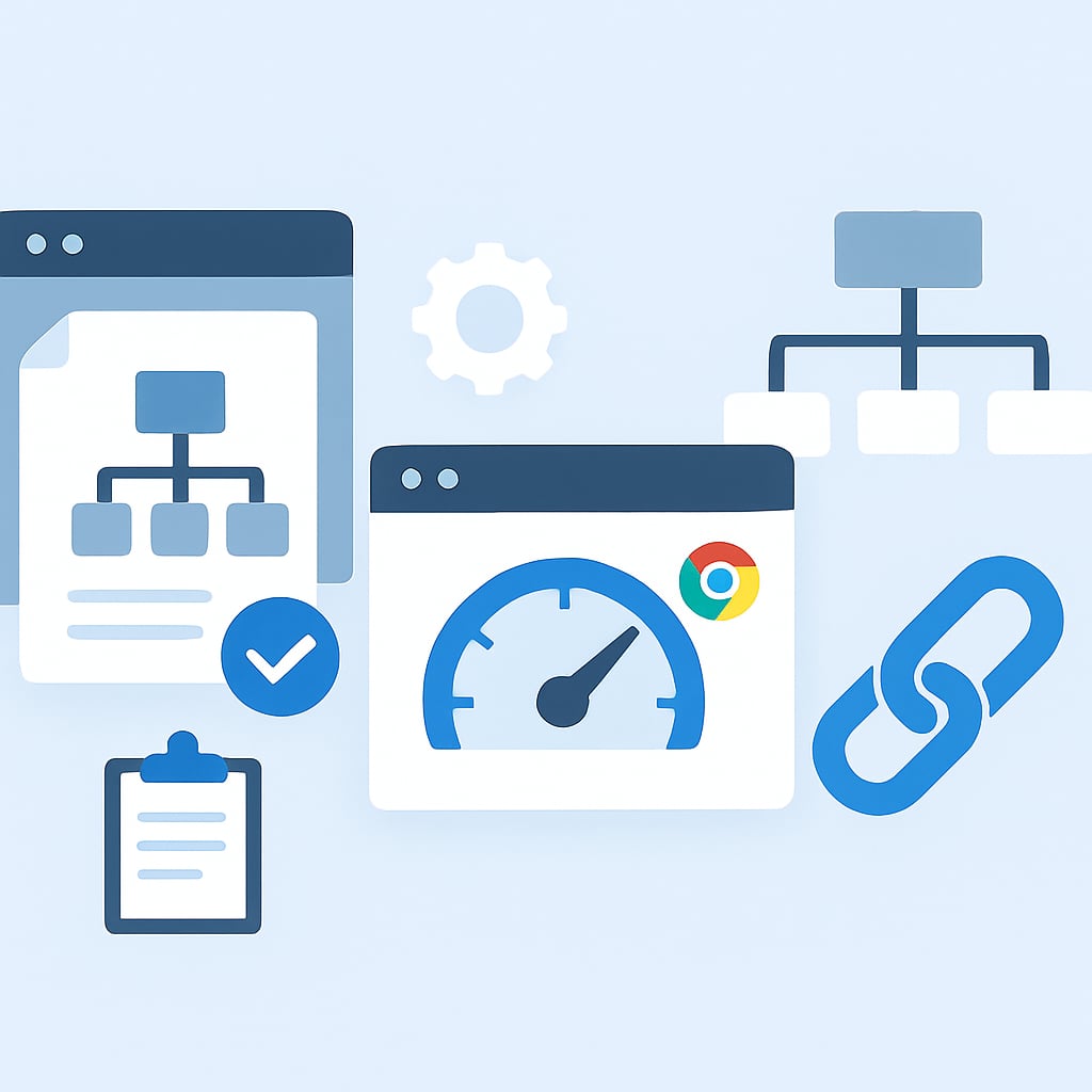 Step 2: Website Technical Architecture Optimization - Explanation Image