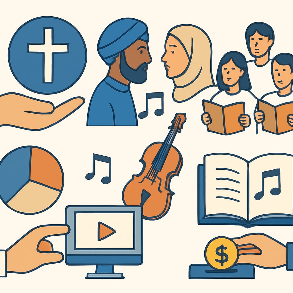 不同宗教與信仰的音樂融合指南 - 說明圖片