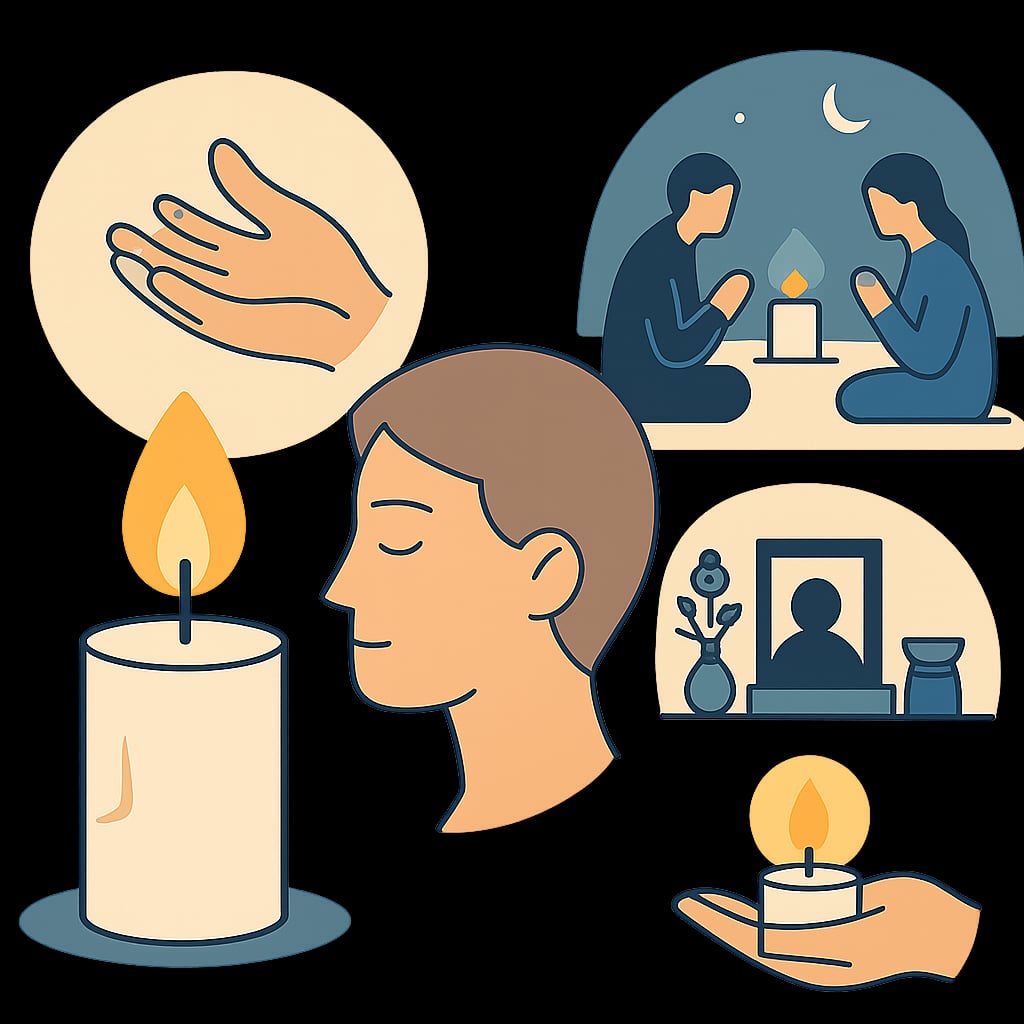 燭光追思的情感意義與療癒作用 - 說明圖片