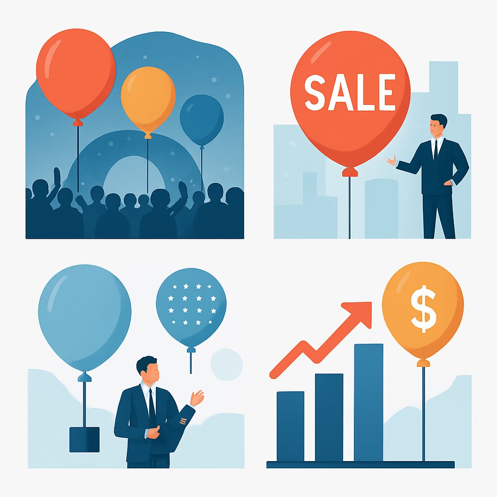 現代氣球活動的演變與商業應用 - 說明圖片