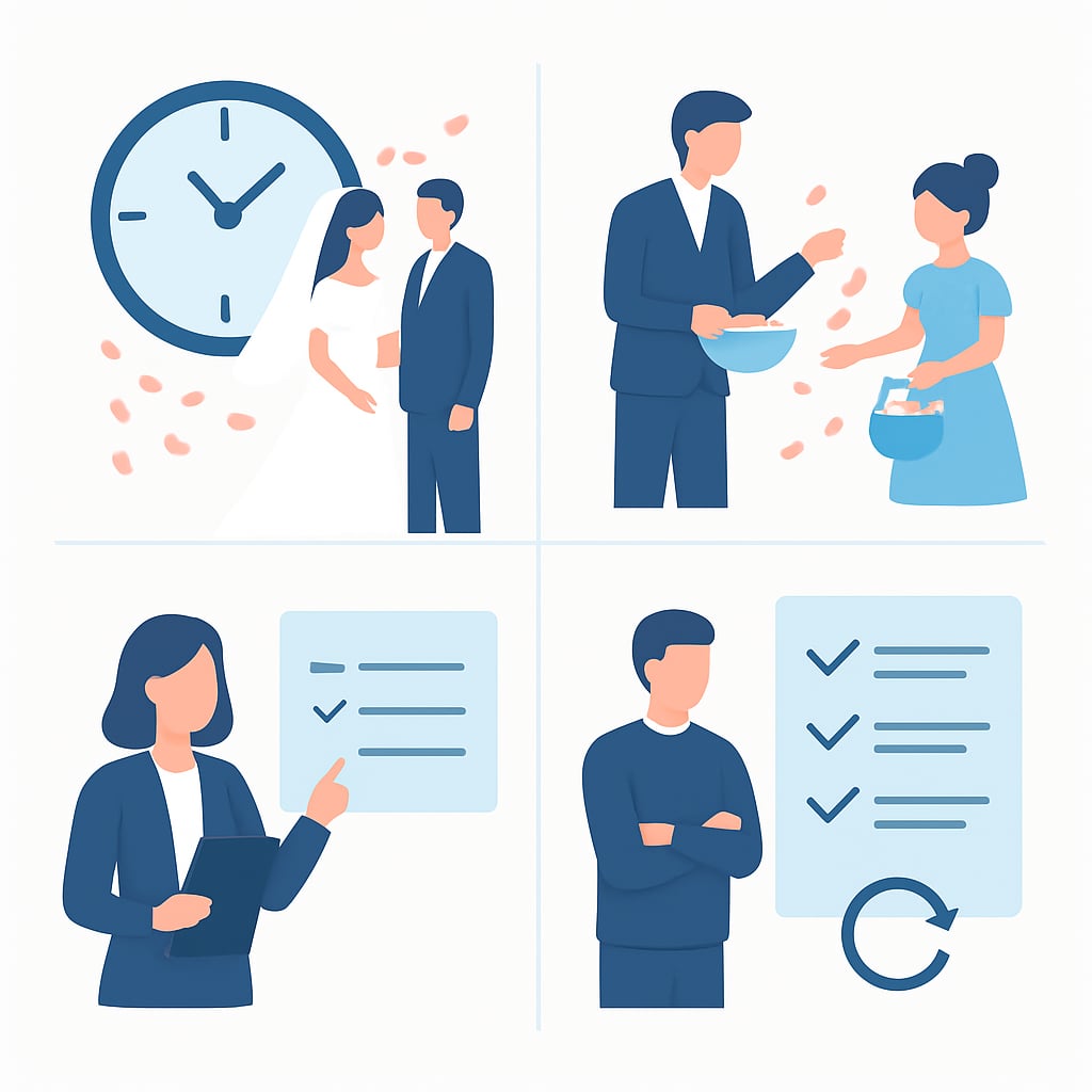 第二步:儀式流程與人員安排 - 說明圖片