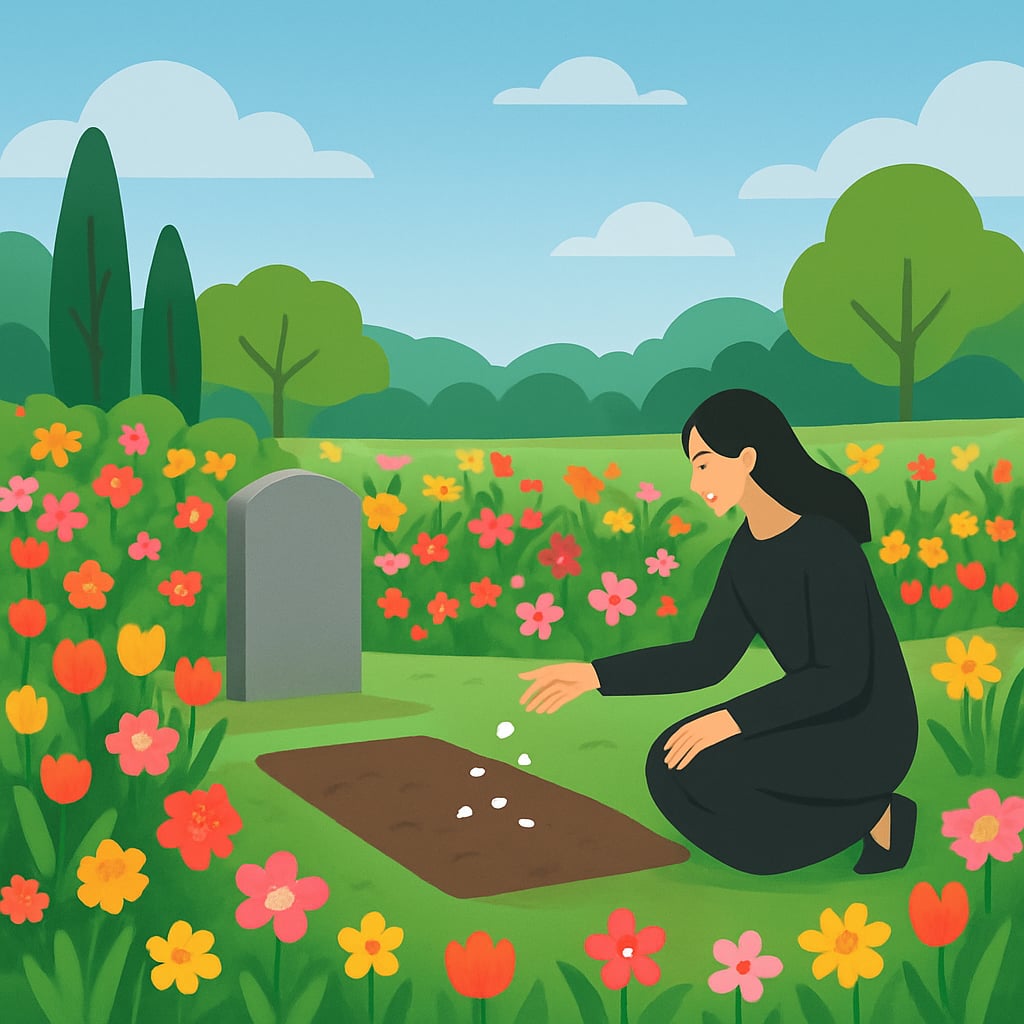 環保葬類型二:花葬——於繽紛花海中永眠 - 說明圖片