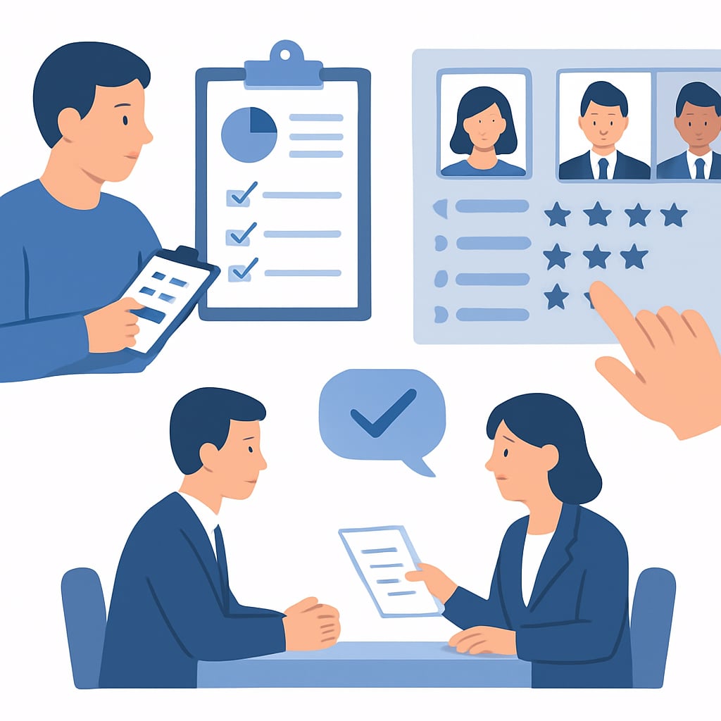 第二步：評估潛在人選的詳細步驟 - 說明圖片