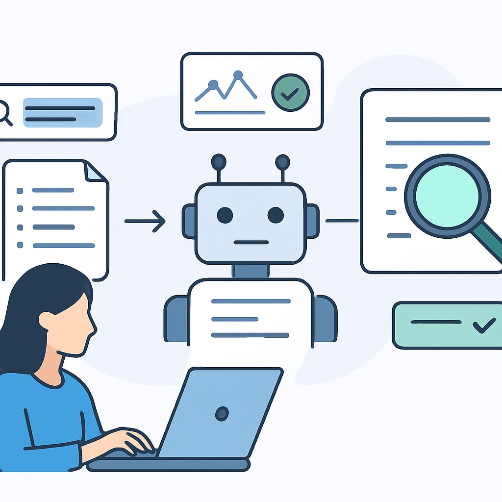 內容創作與優化的AI工作流 - 說明圖片