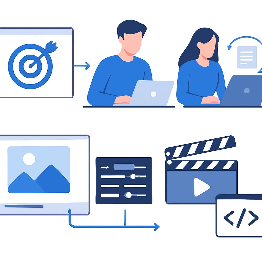 從文字到多媒體：生成步驟詳解 - 說明圖片