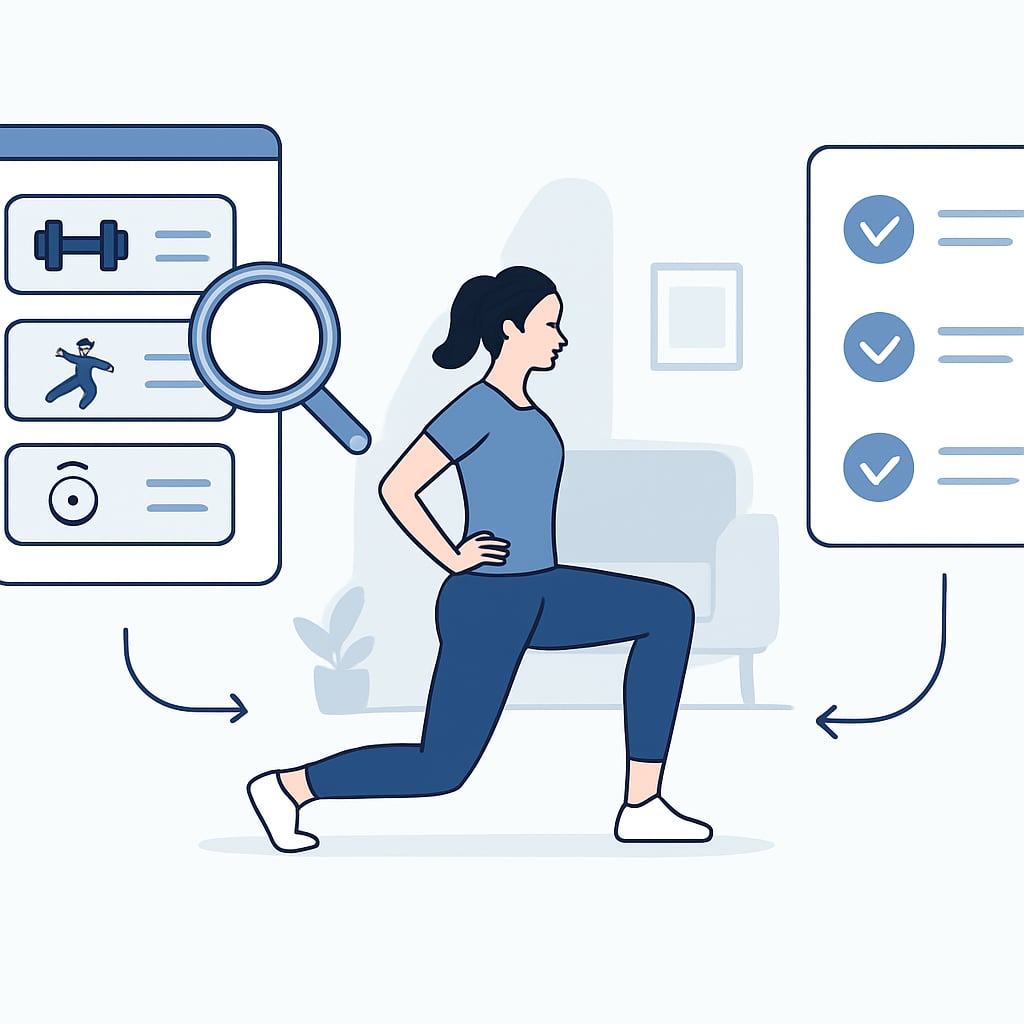 實戰演練：以「居家健身指南」為主題的完整操作流程 - 說明圖片