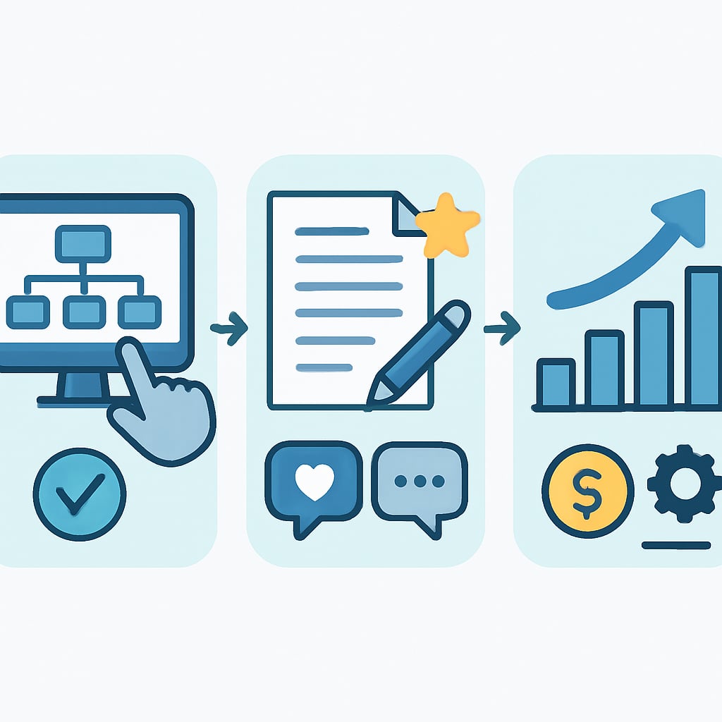 關鍵字廣告活動建置流程 - 說明圖片