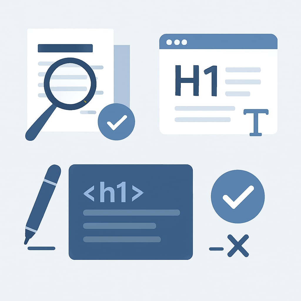 H1標籤的應用步驟與實作指南 - 說明圖片