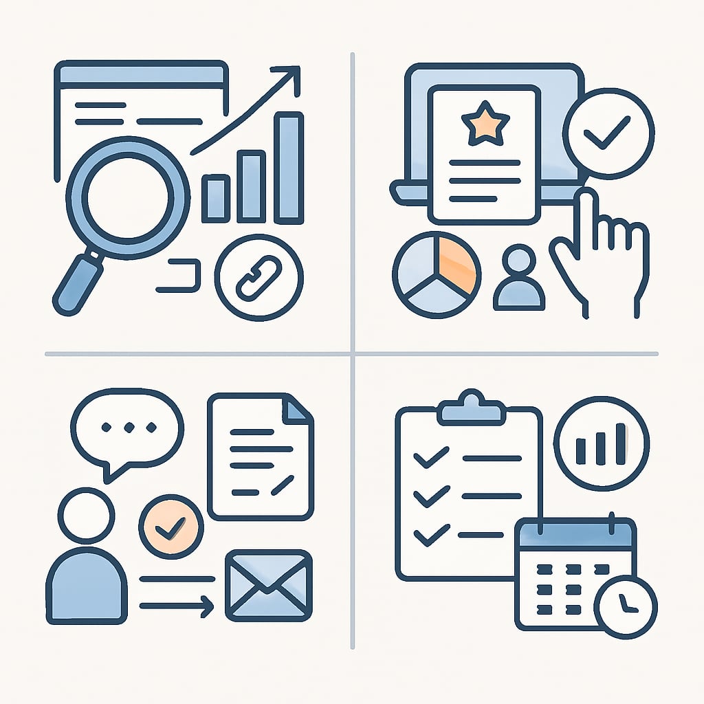 系統化執行連結分析的四大步驟 - 說明圖片