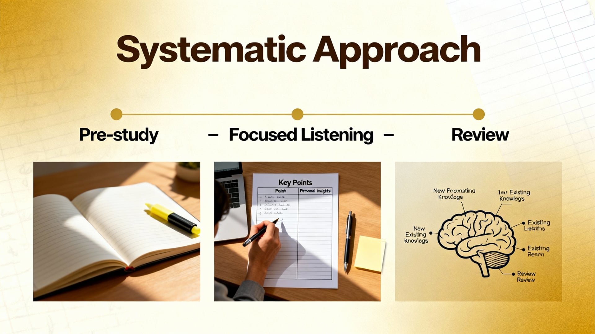第二步：系統化學習方法與筆記技巧 - 說明圖片