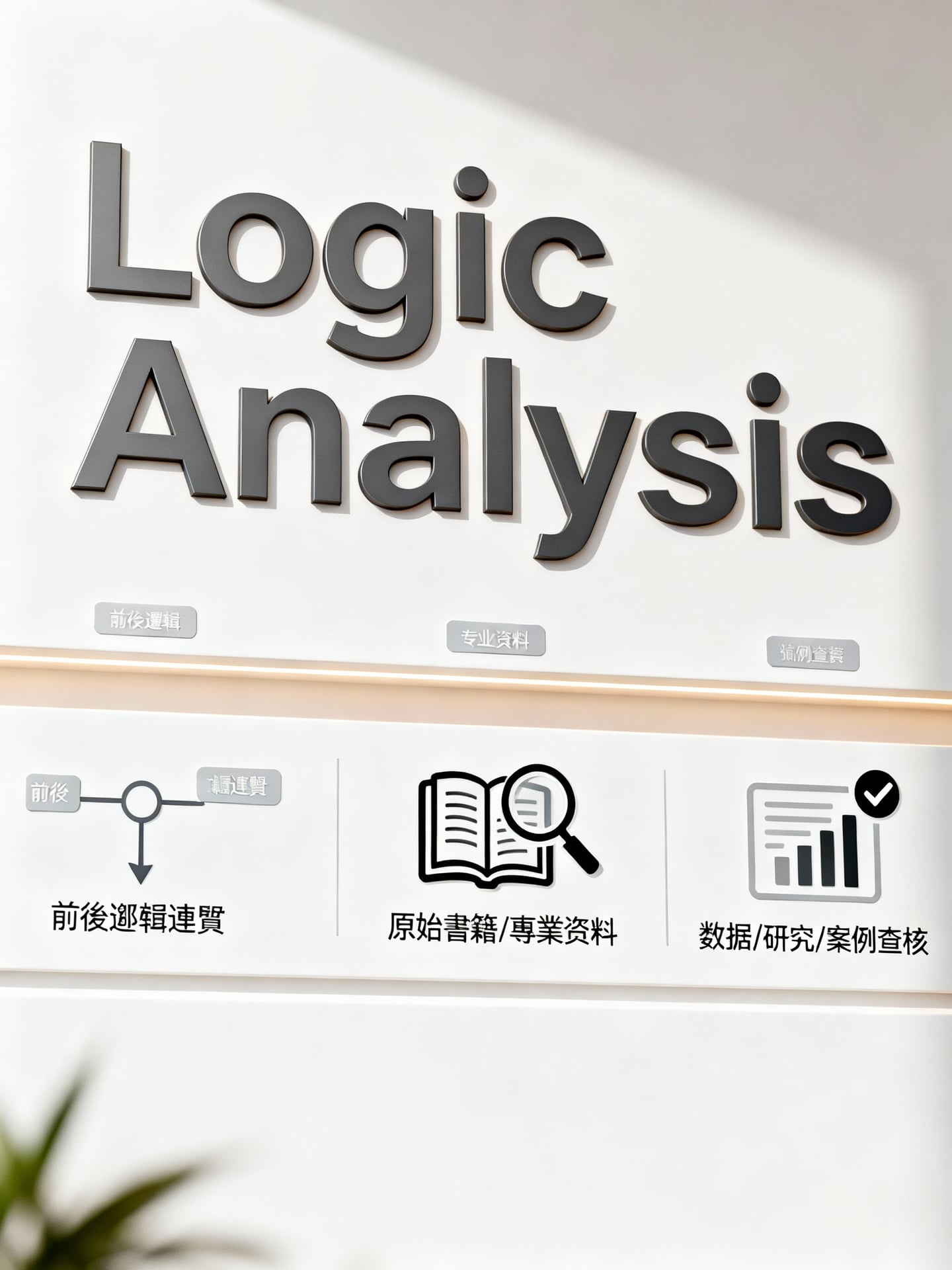 第二步：分析內容邏輯與專業性 - 說明圖片