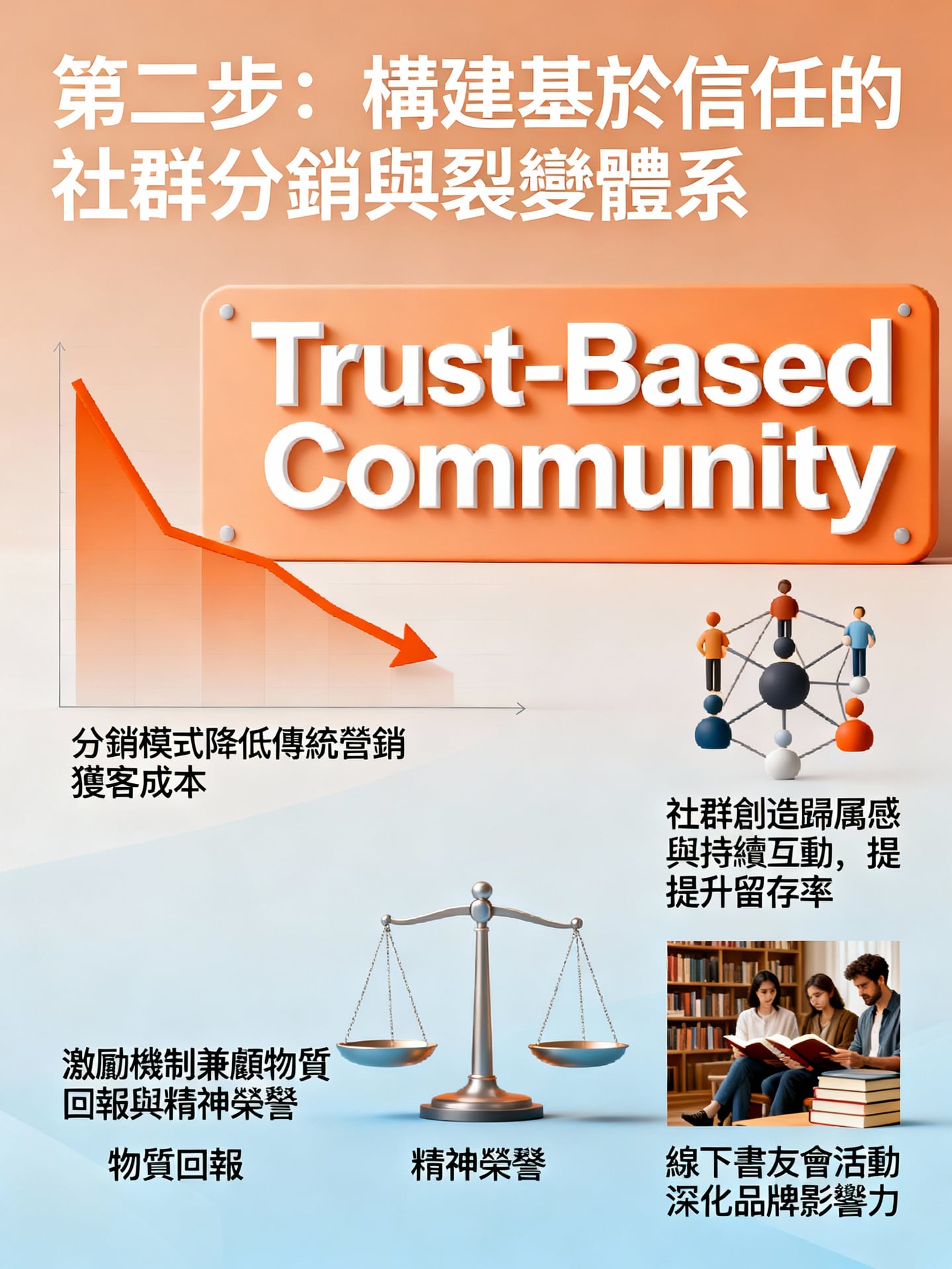 第二步：構建基於信任的社群分銷與裂變體系 - 說明圖片