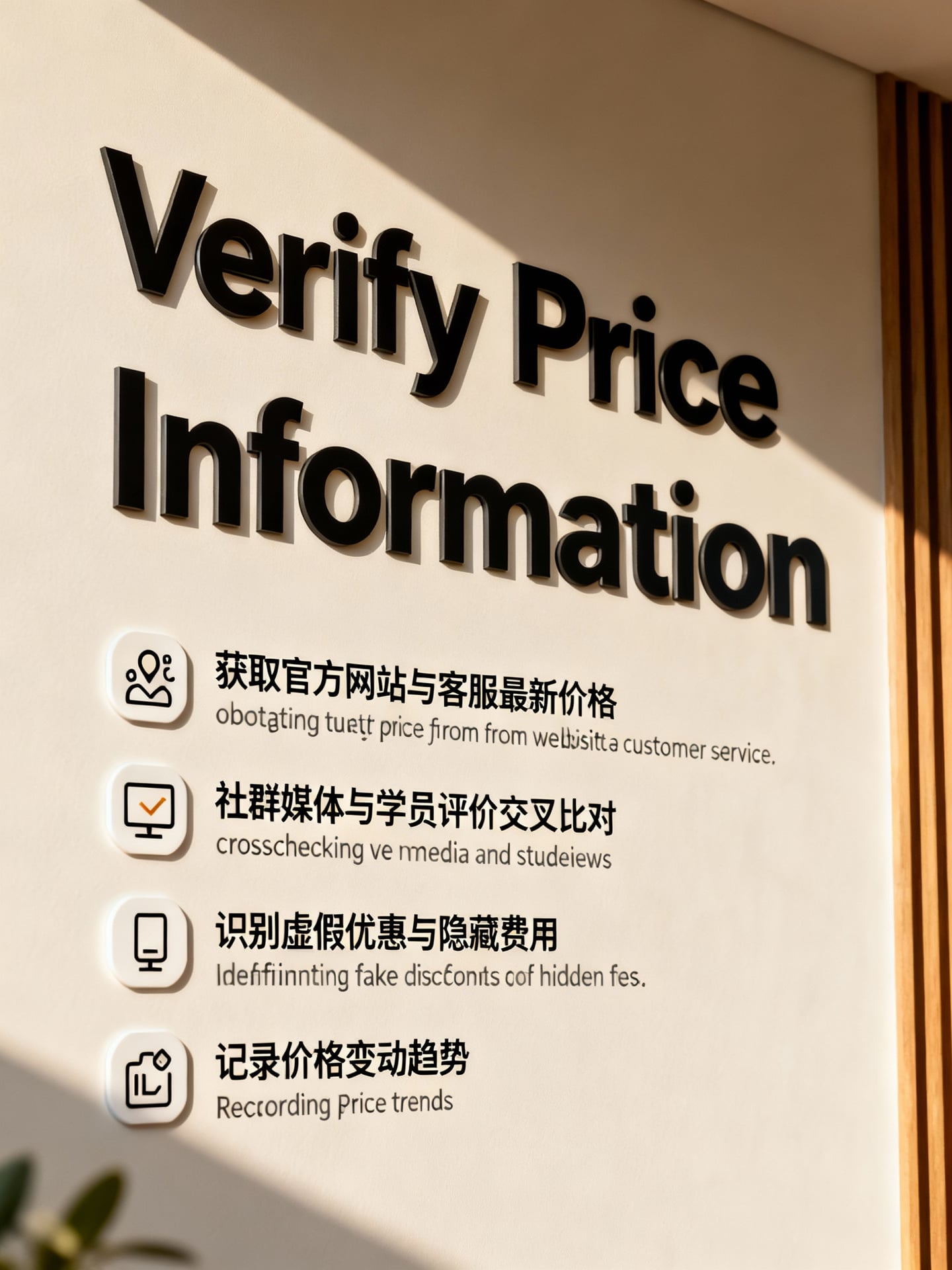 第二步：蒐集與驗證價格資訊的具體方法 - 說明圖片