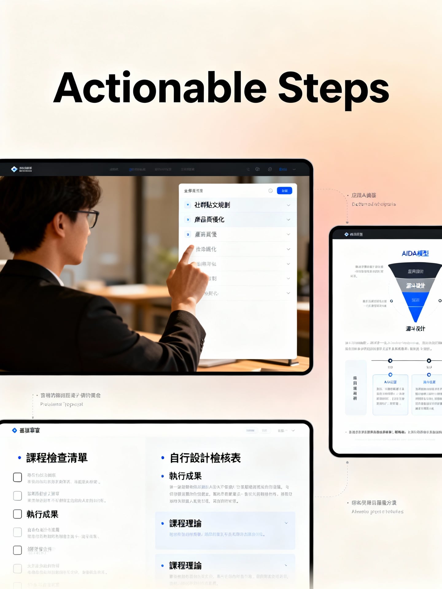 第二步：理論轉化為行動的具體操作流程 - 說明圖片