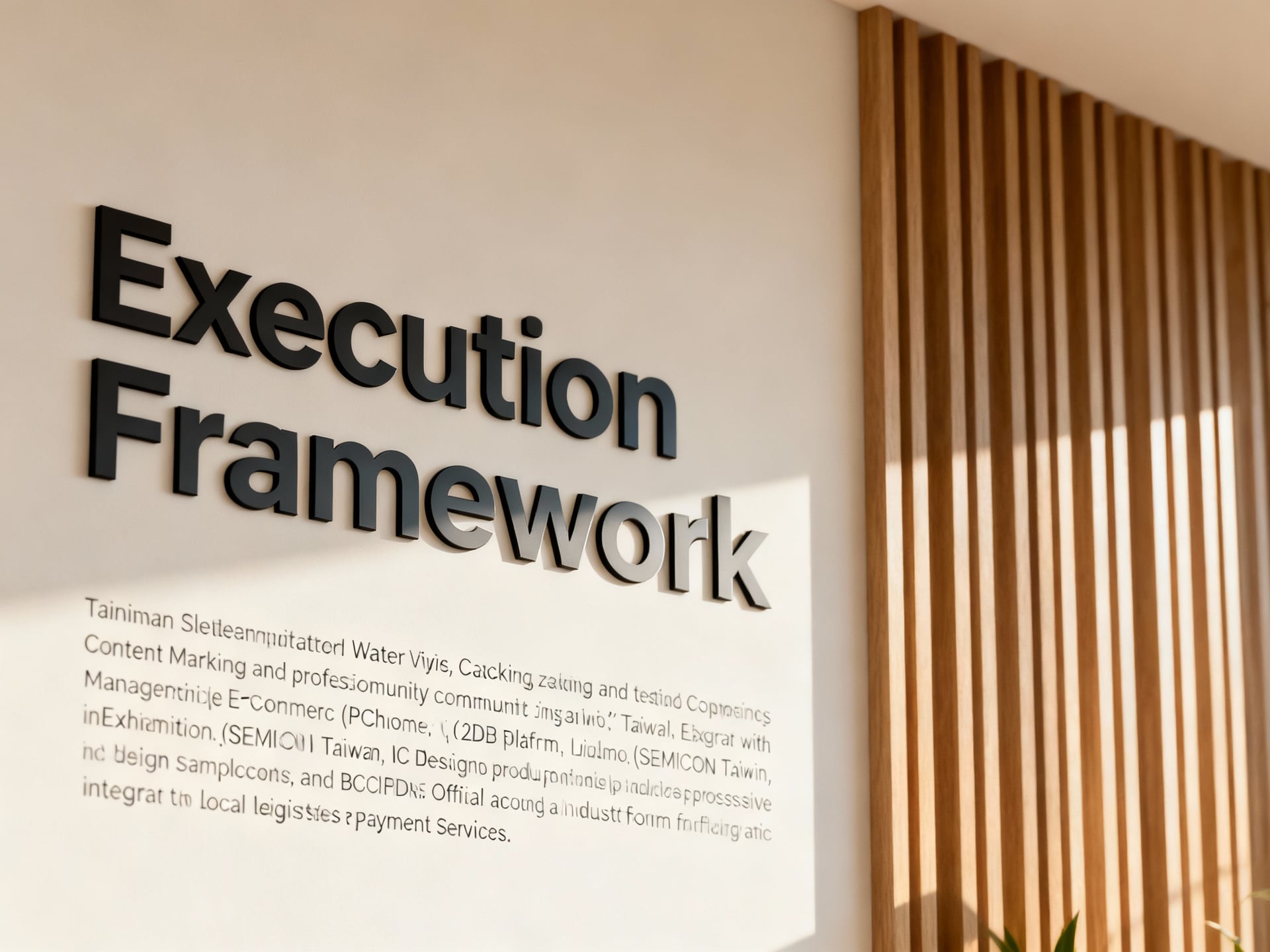 張琦語錄策略應用:台灣半導體產業突圍實戰指南 3 針對台灣供應鏈廠商的落地執行框架 - 說明圖片