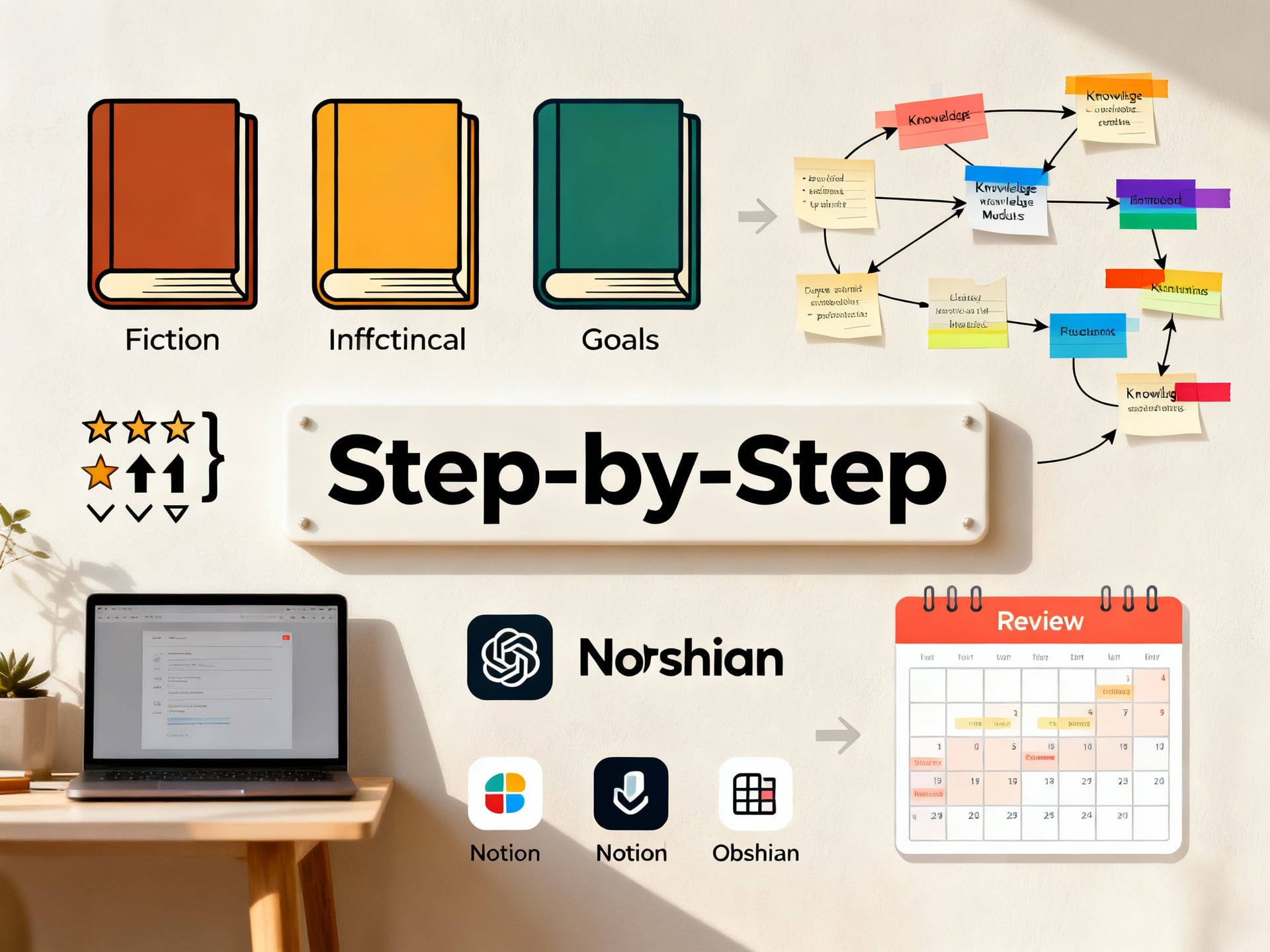 實作步驟詳解：從零開始建立你的筆記系統 - 說明圖片