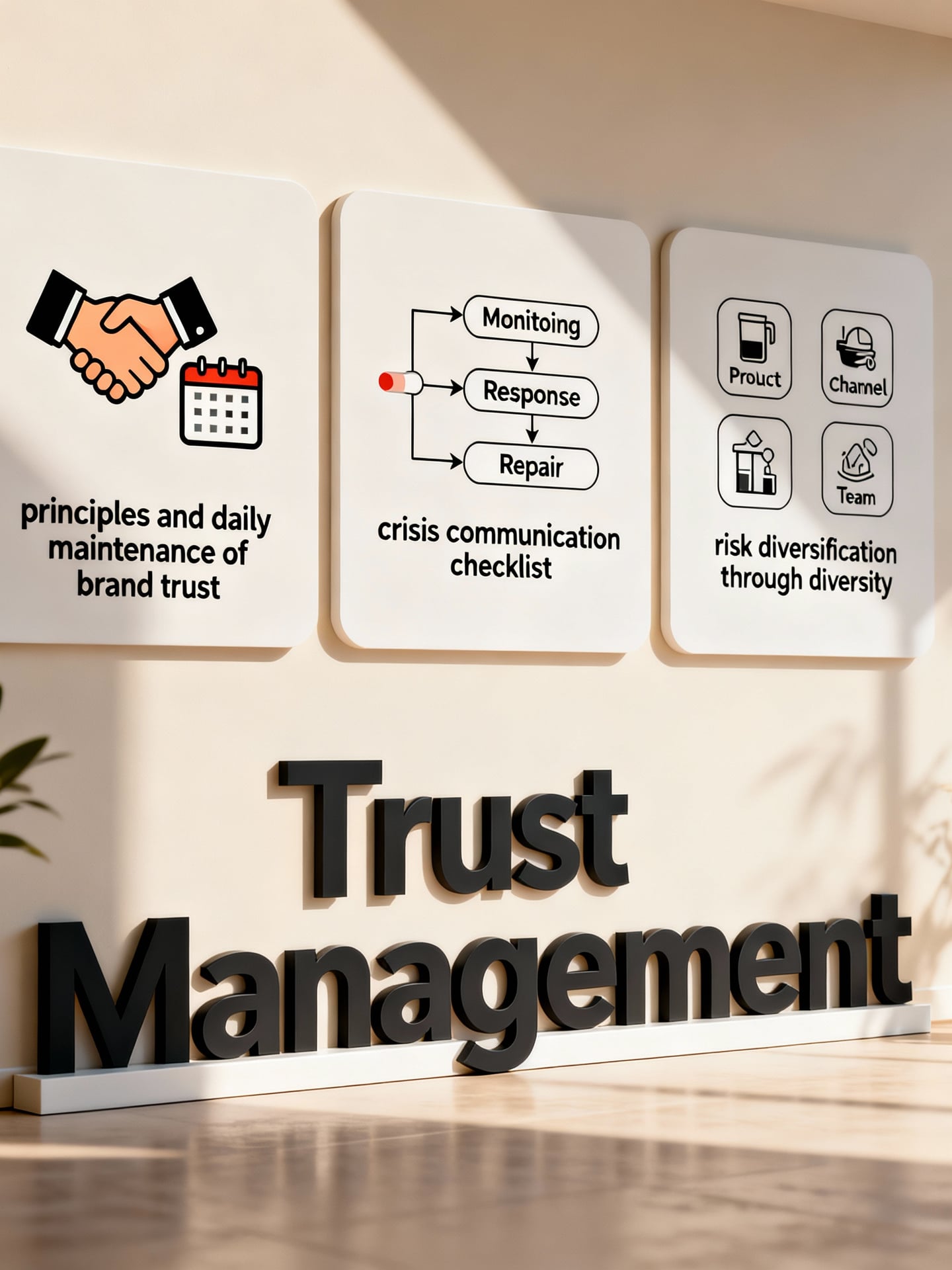 張琦爭議事件背後的商業啟示:企業危機處理實戰指南 3 核心商業啟示:信任、溝通與風險管理 - 說明圖片